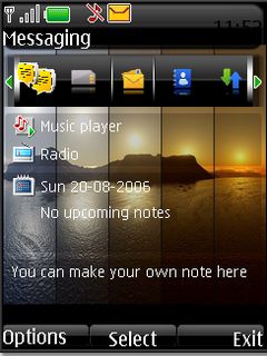 Mirror sunset s40v3 theme by shadow_20