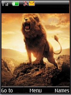 Lion sunset s40v3 theme by shadow_20