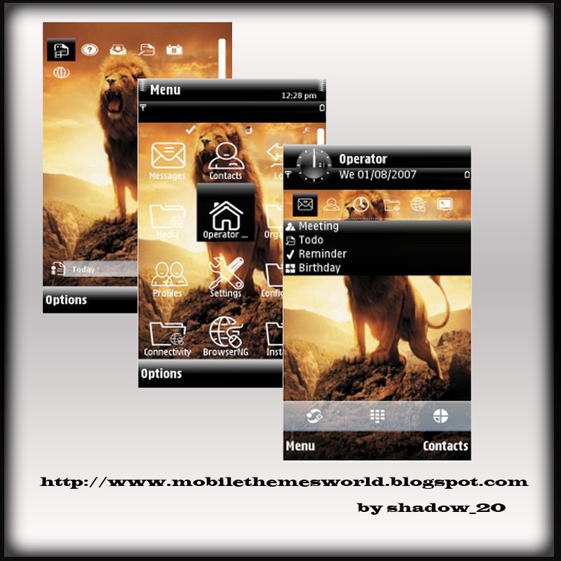Majestic lion s60v5 theme by TheShadow