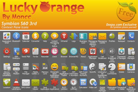 Lucky Orange Icons By Moncc