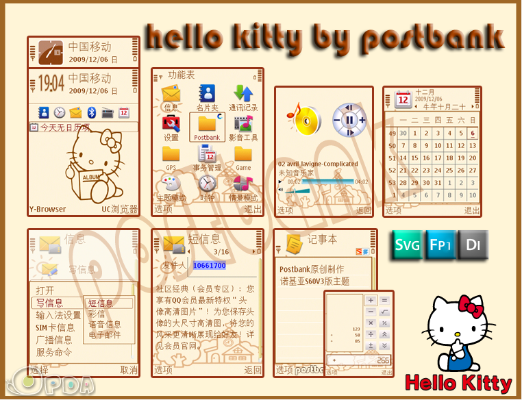 Hello kitty by postbank