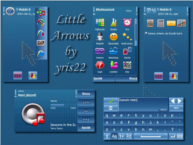 arrow cupid symbian theme