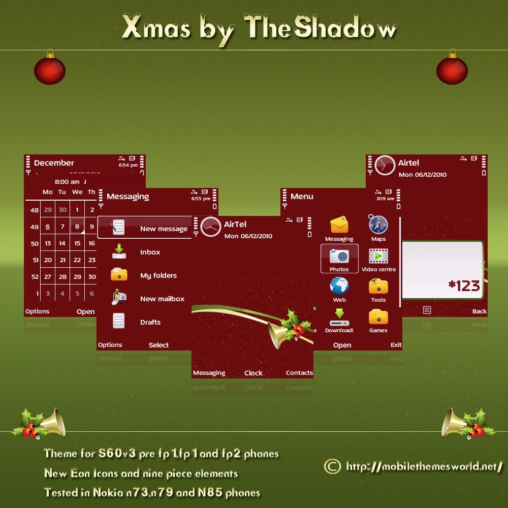 xmas christmas theme by theshadow