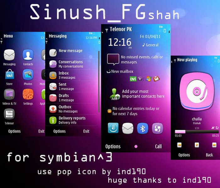 sinush s3 theme by FGshah
