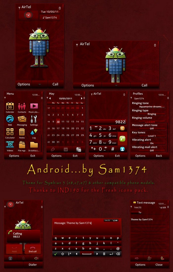 Android themes nokia mobile by sam