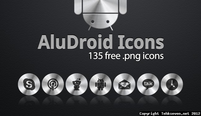 AluDroid Android Icons Pack by Tehkseven