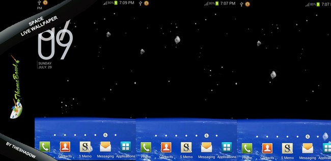 Space Android Live Wallpaper